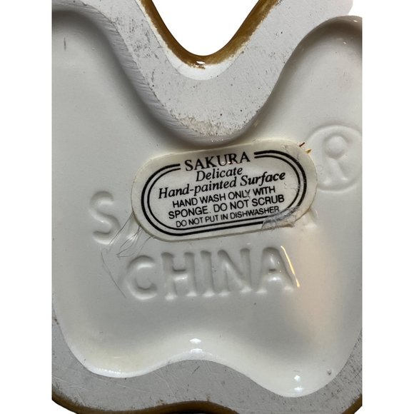 Debbie Mumm Sakura Snow Angel Village Sugar & Creamer 2000-2001 Christmas - Picture 13 of 13